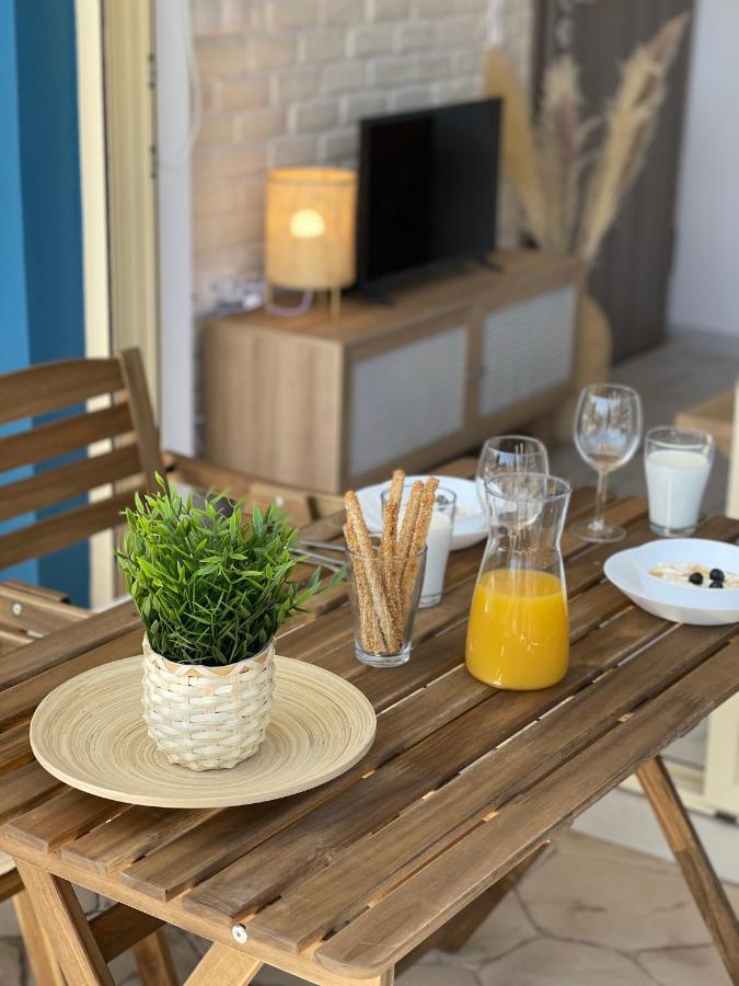 En Lefko Boutique Apartments นิเกียนา ภายนอก รูปภาพ